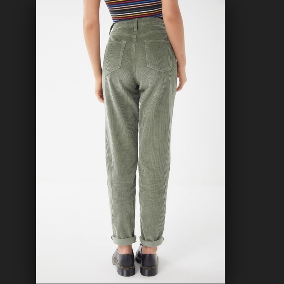 BDG Mom Teal Corduroy Jeans - Picture 3 of 3